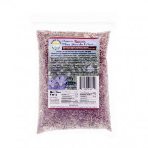 Certified Organic Flax Seed Brown, Bag
